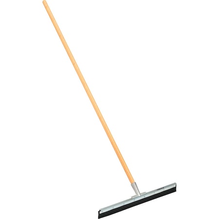 24 Straight Floor Squeegee With Wood Handle